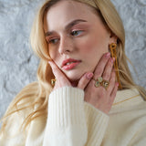 Golden Luxe Statement Ring