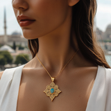 Celestial Bloom Pendant Necklace